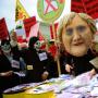 Merkel Protest (Foto)