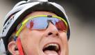 Fabian Wegmann belegte bei der 1. Etappe der Baskenland-Rundfahrt den dritten Platz. Foto: Arne Dedert Foto: dpa