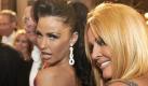 Katie Price war mir ihrer Gastgeberin Irene Mayer gekommen. Foto: dpa
