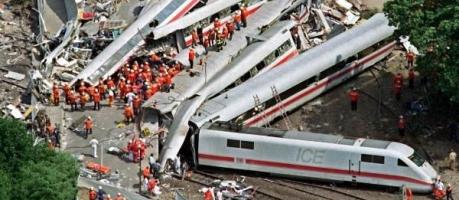 Die schwersten Zugunfälle in Deutschland (Foto)