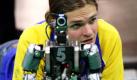 Jonathan Roemer, 24, von der Technologischen Universität Darmstadt bereitet sich auf das Finale des RoboCup 2010 vor. Der Wettbewerb ist das größte und angesehendste Ereignis für Roboter und künstliche Intelligenz der Welt mit über 500 Mannschaften aus mehr als 40 Ländern. Foto: dpa