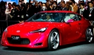 Auf der 41. Tokyo Motor Show ist das neue Konzept-Auto von Toyota, der FT-86, zu sehen. Foto: ap