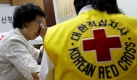 Die Südkoreanerin Seo Sun-duk (68) weint vor Glück, während sie ein Antragsformular für die Zusammenführung ihrer Familie ausfüllt. Nord- und Südkorea haben sich verständigt, Familien, die von der nationalen Trenung betroffen sind, temporär wieder zu vereinen. Noch im September soll es die ersten Wiedersehenstreffen geben. Foto: ap