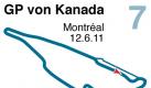 Der Große Preis von Kanada wird auf dem Gilles Villeneuve Circuit ausgefahren. Foto: dpa