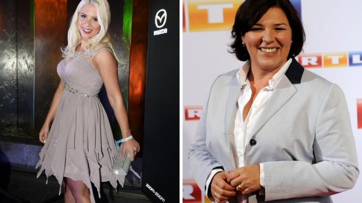 Vera Int-Veen (rechts) will Jenny Frankhauser (links) verkuppeln.