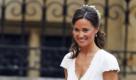 Man hätte sie fast mit der Braut verwechselt: Pippa Middleton, die jüngere Schwester der Braut. Sie trug ein weißes Kleid von Alexander McQueen. Foto: dapd