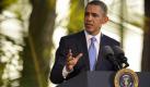 US-Präsident Obama macht Druck gegen Teheran: Die USA wollen keine Option vom Tisch nehmen, um iranische Atomwaffen zu verhindern. «Nicht nur die Welt sondern auch das iranische Regime versteht, wie entschlossen wir sind», betonte US-Präsident Barack Obama. In den vergangenen Wochen war wiederholt über einen israelischen Militärschlag gegen den Iran spekuliert worden. Israel sieht sich durch das Regime in Teheran in seiner Existenz bedroht. Foto: dpa
