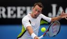 Phillip Kohlschreiber hat in Delray Beach gegen Olivier Rochus souverän die nächste Runde erreicht. Foto: Joe Castro Foto: dpa