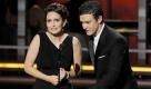 Justin Timberlake und Tina Fey verliehen zusammen einen Emmy. Im späteren Verlauf des Abends... Foto: ap