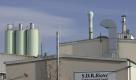 Die Müllverarbeitungsanlage S.D.R. Biotec in Pohritzsch an der Landesgrenze zu Sachsen-Anhalt wird ein Fall fuer die Staatsanwaltschaft. Der Bürgerverein Sauberes Delitzscher Land hat Anzeige gegen das Unternehmen erstattet wegen des Verdachts der Scheinverwertung von zum Teil gefaehrlichen Abfällen. Foto: ddp