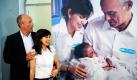 Heiner und Viktoria Lauterbach halten sich im Rahmen eines Pressegespräches zur Pampers-/Unicef-Kampagne in Wien auf. Die Promis unterstützen eine Aktion des Windelunternehmens und der Hilfsorganisation, die eine Impfdosis gegen Tetanus für Neugeborene pro verkaufter Windelpackung verspricht.  Foto: dpa