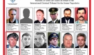 Ein Fahndungsplakat des United Nations International Criminal Tribunal for the Former Yugoslavia (UN-ICTY) zeigt die Bilder der als mitverantwortlich und Taeter am Genozid im ehemaligen Jugoslawien mit Haftbefehl gesuchten Verdaechtigen: 1. Reihe oben, v.l.n.r: Ljubomir Borovcanin, Goran Borovnica, Vlastimir Dordevic, Ante Gotovina, Goran Hadzic, Gojko Jankovic, 2. Reihe, v.l.n.r: Radovan Karadzic, Milan Lukic, Sredoje Lukic, Sreten Lukic, Ratko Mladic, Drago Nikolic, 3. Reihe, v.l.n.r: Vinko Pandurevic, Nebosja Pavkovic, Vujadin Popovic, Dragan Zelenovic, Slojan Zupljanin.

Foto: Interpol/ ddp Foto: ddp