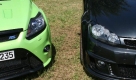 ...der Focus RS erledigt dies mit einer ungewohnten Souveränität. Nicht, dass der über 1,4 Tonnen schwere Kölner nicht im Grenzbereich an der Lenkung ziehen würde  im Gegenteil. Doch angesichts der üppigen Motorleistung geschieht dies durch die aufwendige Vorderachse mit Sperrdifferenzial ungewöhnlich unspektakulär.  Foto: news.de
