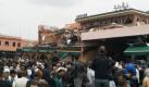 Auf dem Djemma el-Fna-Platz in Marrakesch starben 14 Menschen. Foto: dapd