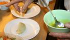 4. Gang: Gedünsteter Fenchel. Um die Vitamine zu erhalten, wird Fenchel nur gedünstet, nicht gekocht. Foto: news.de