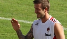 David Beckham ist ein Freund groflchiger Tattoos. Foto: dpa