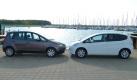 Honda (Hybrid, im Bild rechts)) und Mitsubishi (ClearTec) arbeiten mit verschiedenen Konzepten. Foto: news.de