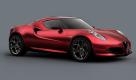 Das rötlich schimmernde Alfa-Coupé ist der größte Publikumsmagnet des Fiat-Konzerns auf dem Genfer Automobilsalon. Foto: pi
