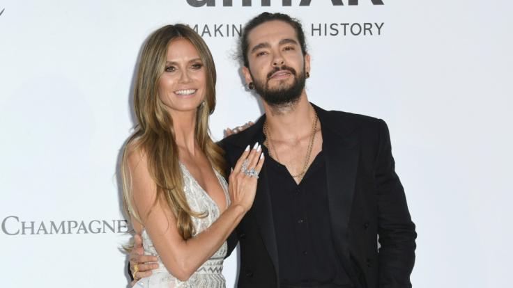 Heidi Klum und ihr Freund Tom Kaulitz sind auch bei