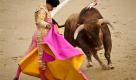 Für die einen farbenprächtige Tradition, für andere Tierquälerei: Stierkampf in Spanien. Der Matador Daniel Luque kämpft hier im Ring von Las Ventas. Foto: ap