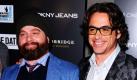 Für Fans von Hangover ist Todd Phillips' neuer Film Stichtag ein absolutes Muss:  Zach Galifianakis (links) sorgt an der Seite von Robert Downey Jr. wieder für allerhand Chaos. Gestern feierte Hollywoods neues Traumpaar in New York die Premiere des Films. Bei uns kommt  Stichtag am Donnerstag ins Kino. Foto: dapd