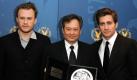 Schon 2005 holt Ang Lee mit Brokeback Mountain den Hauptpreis der Filmfestspiele in Venedig. Der Film, in dem Heath Legder (links) und Jake Gyllenhaal (rechts) zwei schwule Cowboys spielen, die sich beim Schafe hüten ineinander verlieben, hat weltweit für Furore gesorgt. Die Schwulenszene feiert den Film, während sich christlich-konservative Kreise heftig empören. Foto: dpa