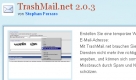 ... das ebenfalls verfügbare Add On für Firefox, das die Handhabung von Trashmail stark vereinfacht.

 Foto: news.de