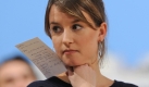 Die Bundesvorsitzende der Jusos, Franziska Drohsel, vor ihrer Rede auf dem SPD-Parteitag in Dresden, in der sie forderte: Lasst uns heute einen kleinen Neuanfang machen. Lasst uns sagen, was wir wollen - und das ist die Vermögensteuer. Foto: news.de