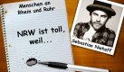 ... ich die Menschen mag und die Sprache, die hier gesprochen wird. Nicht nur im Ruhrgebiet, sondern etwa auch in Köln. Und weil ich an der Landschaft hänge. Dieses Gefühl, aus dem Urlaub zurückzukommen und von der Autobahn die ersten Schlote zu sehen. Du kommst zum Beispiel aus Venlo, fährst am Landschaftspark Duisburg vorbei und denkst dir: Oh ja, hier bin ich zu Hause.
 Foto: news.de/ Lukas Palik