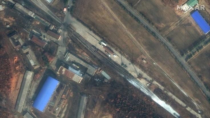 Die Satellitenbilder legen bevorstehende Tests einer Interkontinentalrakete oder einer Weltraumrakete in Nordkorea nahe.