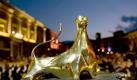 Der «Goldene Leopard», begehrter Preis des Filmfestivals von Locarno. Foto: dpa