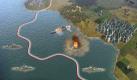 Je weiter die Zivilisation entwickelt, desto technologischer fallen die Gefechte aus. Schlachten auf See gehören bei Civilization V zum guten Ton, vor allem wenn die eigenen Truppen ungefragt in fremdes Territorium eindringen. Das lässt eine Kriegserklärung der digitalen Gegner manchmal nicht lange auf sich warten. Foto: 2k Games