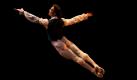 Ein Tänzer schwebt über die Bühne beim Stück Esmeralda Pas de Deux. Es ist die erste derartige Ballett-Gala in Buenos Aires. Foto: dapd