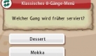 Erst der Hummer, dann die Suppe? Oder erst der Fisch- und dann der Fleischgang? Bei einem perfekten Dinner ist der richtige Gang zur richtigen Zeit eine echte Kunst. Doch wer mit solchem Wissen aufwartet, kann oft genug Sympathiepunkte sammeln. Foto: RTL interactive