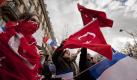 Türkischstämmige Franzosen protestieren in Paris gegen das französisches Genozid-Gesetz: Foto: Ian Langsdon Foto: dpa
