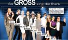 News.de zeigt die Körpergrößen der Stars und wer am meisten schummelt. Foto: news.de