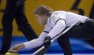 Die deutschen Curler haben mit Skip John Jahr endlich wieder einen Sieg geholt. Foto: Georgios Kefalas Foto: dpa
