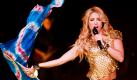 Shakira bei ihrem Auftritt im Madison Square Garden in New York. Ab Dezember 2010 geht Shakira auf große Europa Tour. Dabei hat sie auch vier Auftritte in Deutschland. Foto: ap