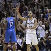 Spurs gewinnen auch zweites NBA-Halbfinalspiel (Foto)