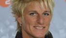  die ehemalige Nationalspielerin Silke Rottenberg. Rottenberg ist der Olli Kahn des Frauenfußballs, bis 2008 stand sie im Tor der Nationalmannschaft, wurde Pokalsieger und Meister mit dem FFC Frankfurt und war 1998 Fußballerin des Jahres. Wie im ZDF üblich, bleibt Rottenberg jedoch nicht die einzige Expertin, ihr zur Seite gestellt wird  Foto: ZDF/Rainer Rüffer