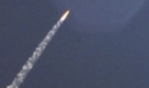 Indiens Polar Sattelite Launch Vehicle (PSLV) wurde heute, zusammen mit sechs kleinen Satteliten in den Weltraum geschossen. Das PSLV soll helfen, die Wassertemperaturen in den Fischereizonen zu kontrollieren. Foto: ap