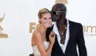 Heidi Klum in einem Volants-Monster von Runway Project-Absolvent und Klum-Protégé Christian Siriano.  Foto: dpa