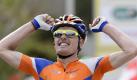 Luis Leon Sanchez gewinnt die dritte Etappe. Foto: Laurent Gillieron Foto: dpa