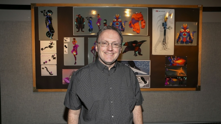 Hans Driskill, Technical Supervisor für Baymax - Riesiges Robowabohu, erklärte die neue Rendering-Software Hyperion.
