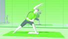 Für manchen dürften die Yoga-Übungen ein Déjà-vu auslösen. Denn viele dürften aus dem Sportunterricht in der Schule bekannt sein. Foto: Nintendo