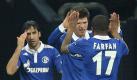 Raúl, Klaas-Jan Huntelaar und Jefferson Farfan sollen auf Schalke bleiben. Foto: Friso Gentsch Foto: dpa