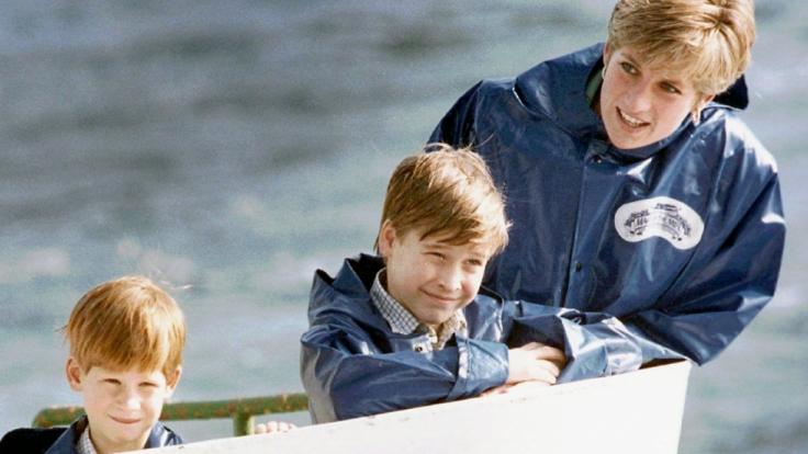 Prinzessin Diana liebte ihre beiden Söhne Prinz William und Prinz Harry abgöttisch.