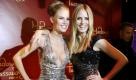 Das silbern glänzende Kleid, das ihre Figur trägt, hatte Heidi Klum selbst ausgesucht. Es ist ein Unikat, welches sie bei einer Charity-Gala von Elton John getragen hatte. Foto: ddp