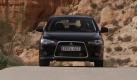 Deutlich aggressiver als die Limousine wirkt die Front des Sportback. Ob der Lancer damit sein langweiliges Image verliert? Foto: pi
