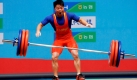 Der Chinese Long Qingquan in Südkorea versucht, den Weltrekord zu brechen. Der Versuch scheiterte, Long Qingquan gewann allerdings die Goldmedaille in der leichtesten Gewichtsklasse. Foto: ap